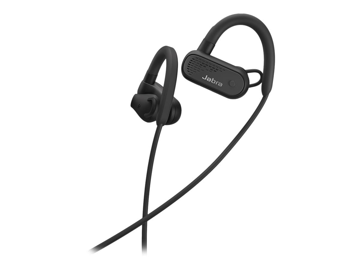 Jabra Elite Active 45e – Water Protected Bluetooth Sports Headphones for Wireless Calls and Music – Black