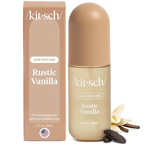 Kitsch Hair Perfume for Women - Rustic Vanilla | Clean,...