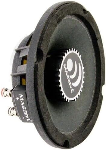 Miniatura 2 de Massive Audio Serie M6S MS. 6.5 pulgadas, 300 vatios, 4 Ohm Pro Audio Altavoz de montaje superficial de rango medio para automóviles, aplicaciones