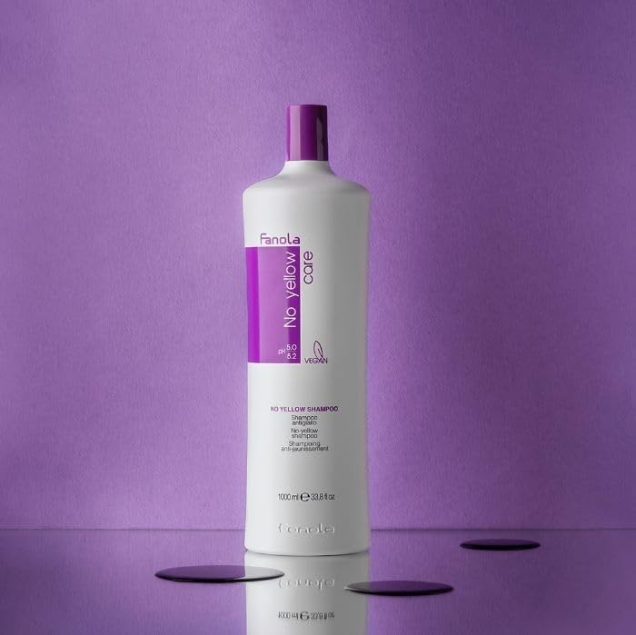 Fanola No Yellow Shampoo – voor geblondeerd haar – 1000 ml - View 1
