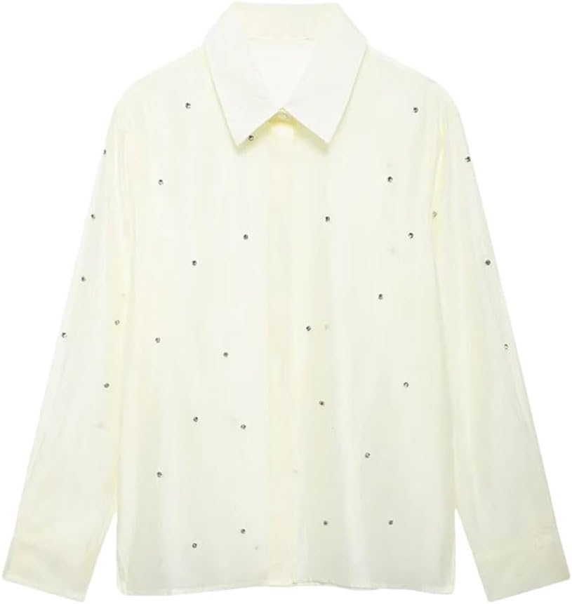 Women's Collar Long Sleeved Casual Shirt