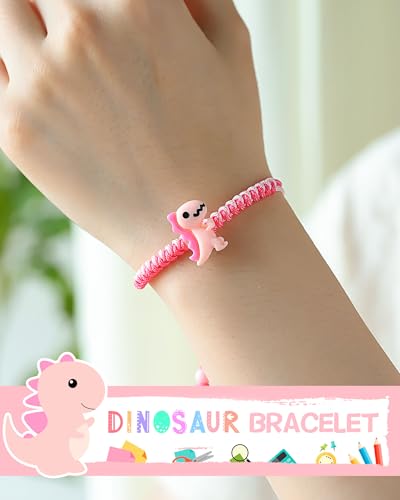 Image of Back to School Dinosaur Bracelet- First Day of School Kindergarten Preschool Gifts for Kids Boys Girls