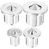 MUSISALY Edelstahl Dowel Center Transfer Plugs Holzverbindungsbohrer Präzise...