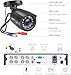 ZOSI 3K Lite Wired Security Camera System Outdoor,8pcs 1920TVL 1080P Surveillance Cameras,80ft Night Vision,8 Channel H.265+ 5MP Lite CCTV DVR with 1TB HDD for 24/7 Recording