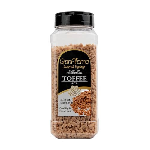 GranAroma Toffee Bits, Rich, Buttery, and Sweet – Perfect for Baking, Toppings, and Snacks