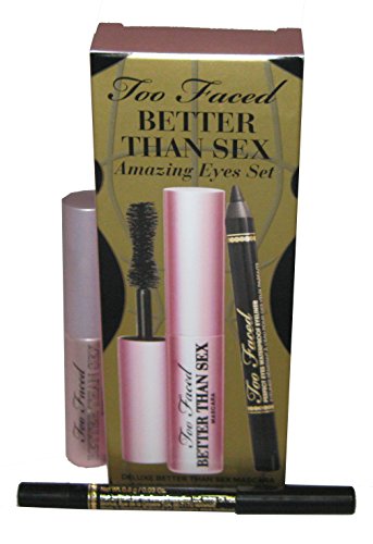 Too Faced Better Than Sex Amazing Eyes Set: Mascara & black eyeliner