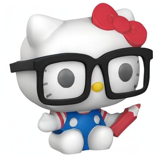 FUNKO Hello Kitty POP Sanrio Nerd 9 cm - vue 10
