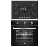 HORNO CON VENTILADOR para homogeneizar el calor y RUSTIDOR DE POLLO en el horno. TEMPORIZADOR en el horno con corte de gas para programar el tiempo de sus cocciones con el que obtendrá excelentes resultados en sus recetas.