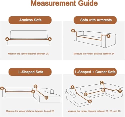 Housse de canapé extensible à jupe premium - Protection meuble d'angle 3 places robuste - 3