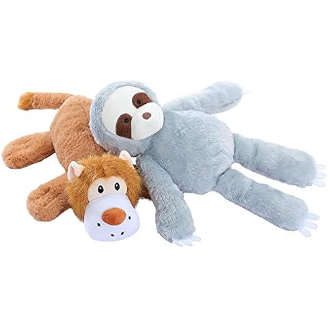 Amazon Basics Quietschendes Hundespielzeug aus Plüsch Cover