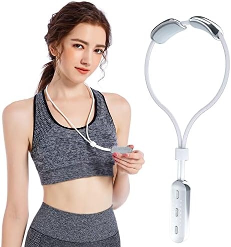 NHOWIN Smart Neck Massager, Electric Neck Massager with 2 Modes 14 Levels Portable Deep Tissue Trigger Point Massager, Gifts for Women Men, Home, Outdoor, Office use