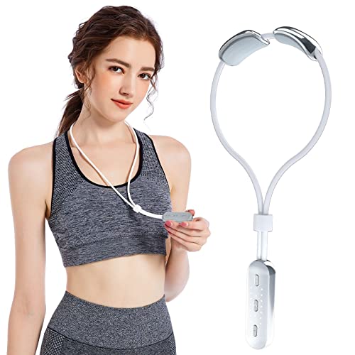 Nhowin Smart Neck Massager, Electric Neck Massager With 2 Modes 14 Levels Portable Deep Tissue Trigger Point Massager, Gifts For Women Men, Home, Outdoor, Office Use #TOP22
