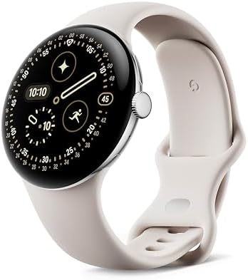 Google Pixel Watch 4 Polished Silver Aluminium