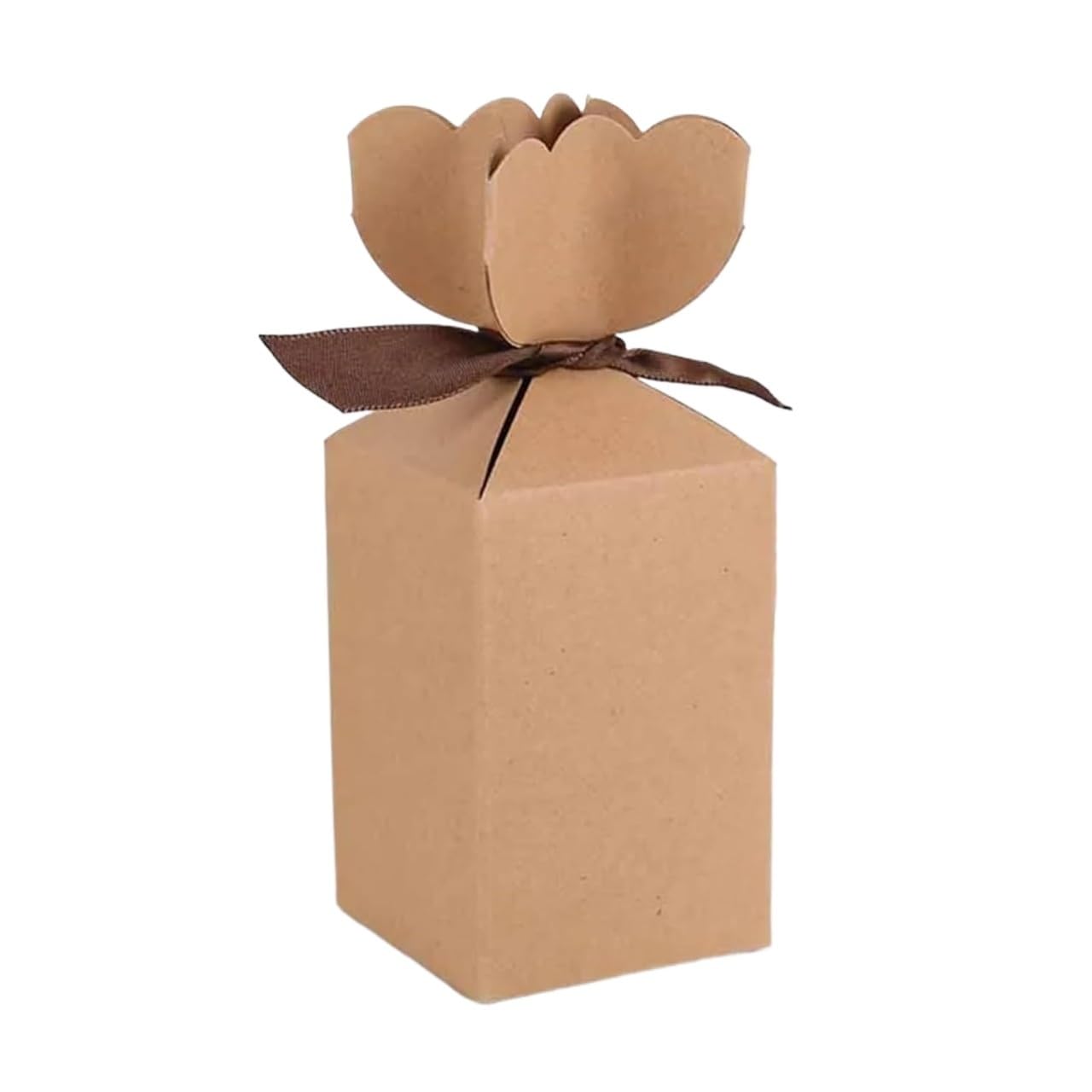Caja de azúcar, 25 cajas de dulces multicolores for recuerdos boda, 6x6x9cm
