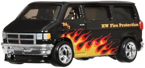 Premium Dodge Van #68 - Boulevard Series - Hot Wheels 1/64 Scale image 4