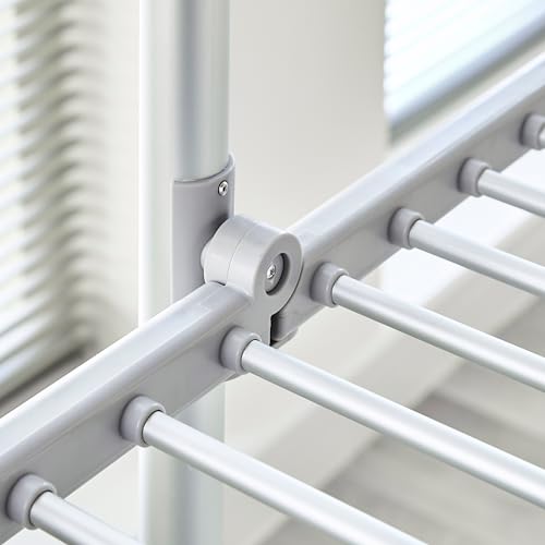 Neo Electric Heated Clothes Drying Rack 3 Tier Foldable Aluminium Laundry Airer with Cover Indoor Dryer - Image 7