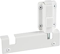 Vista 5 de House Guard Cerraduras para Puertas Corredizas de Vidrio Versión Mejorada Kit Completo de Cerradura de Pie Adecuado para Puertas Corredizas