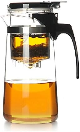 750ml Sama Large Chinese Convenient Clear Glass Teapot Tea Cup Piaoyibei Tea Pot
