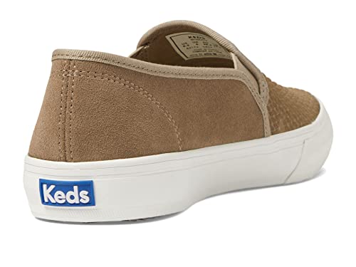 Image of Keds Womens Double Decker Canvas Slip On Sneakers Shoes Casual - Black