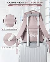 Ryanair Handgepäck Rucksack 40x30x20 Handkabinengepäck Reiserucksack Easyjet Unter Dem Sitz Flugzeug Handgepäck Rucksack Reisetasche Weekendertasche Wanderrucksack Lässiger Tagesrucksack,E6-Rose – Ansicht 7