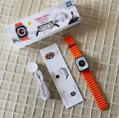 Zrose New T800 Ultra Watch Smartwatch (Orange Strap, for All) (B0C43K4HHM) Amazon Price History, Amazon Price Tracker