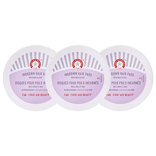 Ingrown Hair Pads with BHA + AHA - Aftershave Exfoliating Pads