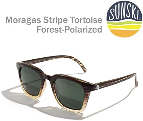 sunski サンスキー サングラス Moragas Stripe-Tortoise Forest-Polarized SUN-MO