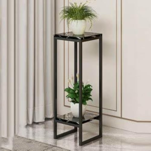 IWEJ ���[���b�N �k���� �R���\�[���e�[�u�� ����/���r���O�p ���ŉt�X�^���h �T�C�h�e�[�u�� �ϗt�A���u���� ������� (60*30cm,a)