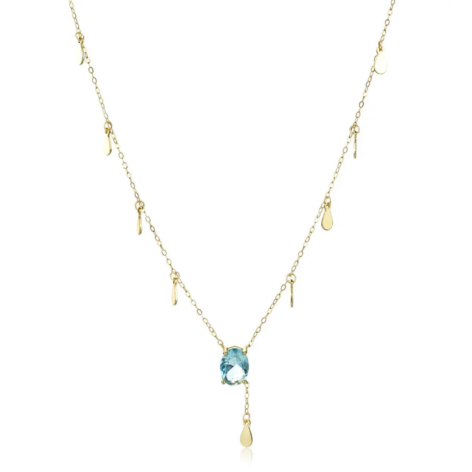 Halskette Ketten Schmuck Herren Frauen Anhänger Necklaceovaler Tropfenanhänger Lange Kette Halskette