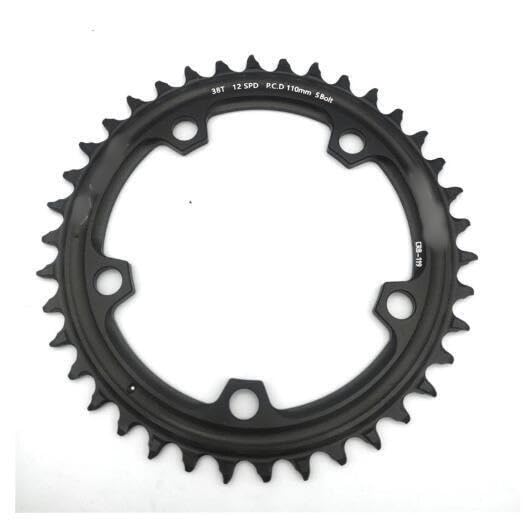 LCUVIMPEX Plato Bicicleta Plato Anillo Cadena, Plato Estrecho y Ancho for Bicicleta de Carretera, 110/5 BCD, 110BCD, 38T-58T(44T)