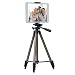 APRO 50-inch Lightweight Aluminum Tripod for Phone Camera Tablet ipad + 2 in 1 Holder Mount Fits Smartphone(Width 2"-3.2") and Tablet (Width 4.3"-7.2")