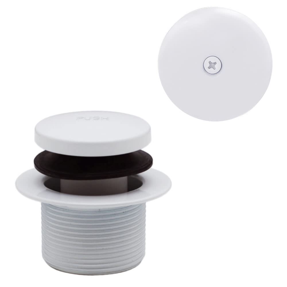 Westbrass D93-50 Juego de Recortes, Revestimiento en Polvo Blanco