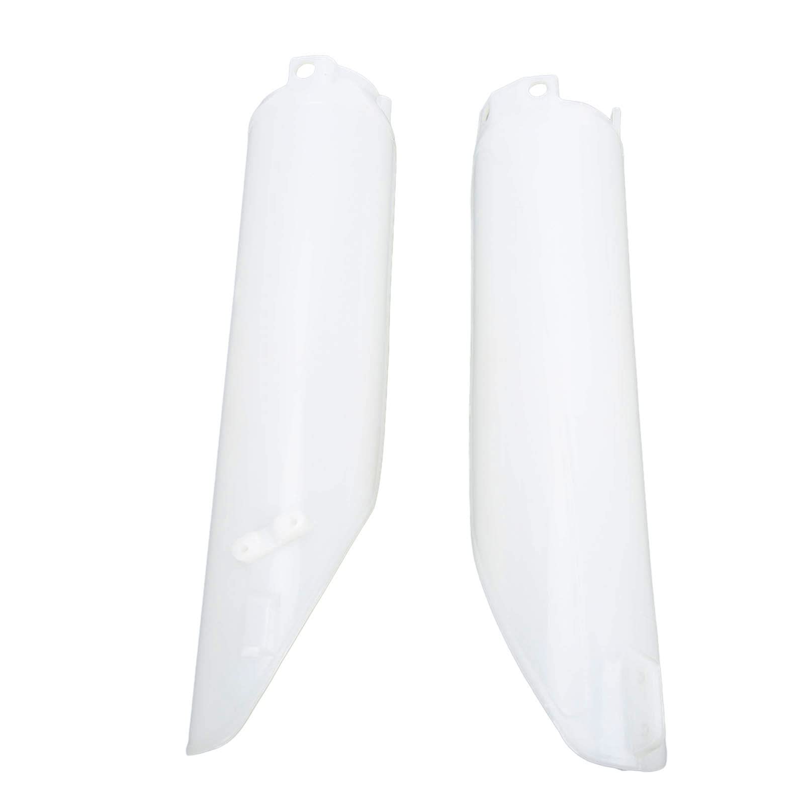 Protezione forcella moto Protezione ammortizzatore Copertura forcella anteriore durevole in plastica ABS di alta qualità per CR125R CR250R CRF450R CRF250X CRF450X 2 pezzi