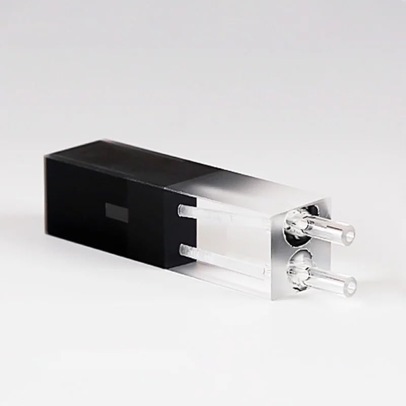 Quarz-Durchflussküvette mit Glasrohr (100 µl)