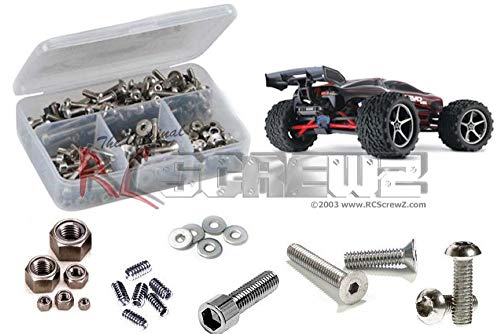 RCScrewZ Stainless Steel Screw Kit TRA037 Compatible with Traxxas E-Revo 1/16th RTR
