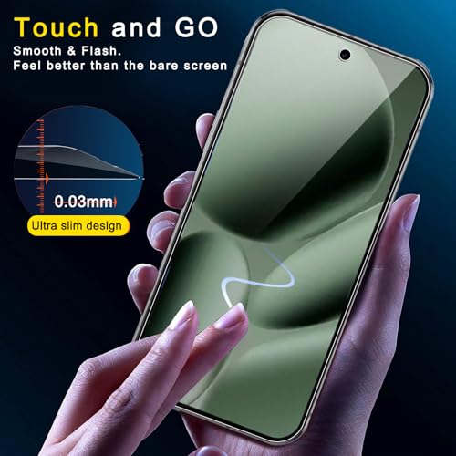 Image of Ferilinso Privacy Screen Protector for Google Pixel 10, Tempered Glass