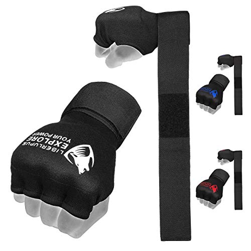 Liberlupus Inner Gloves, Boxing Hand Wraps for Men & Women, Convenient Hand Wraps