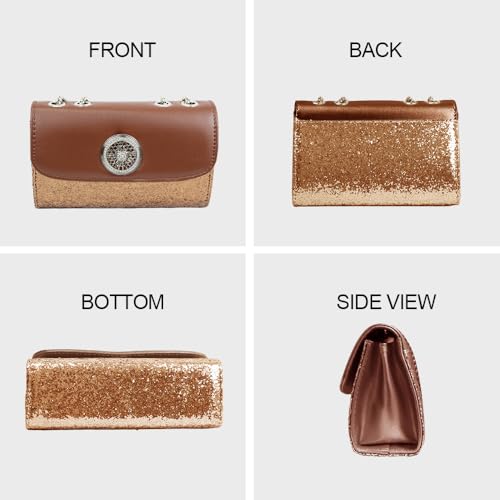 Image of Shoulder Bag for Women, Faux Leather Women's Shoulder Handbags, Fashionable Tote Purses for Women