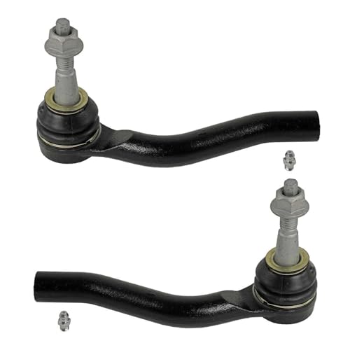 Image of Detroit Axle - 4pc Front Control Arms Kit for 2017-2023 GMC Acadia Cadillac XT5, 2 Lower Control Arms with Ball Joint 2 Outer Tie Rods 2018 2019 2020 2021 2022 Replacement