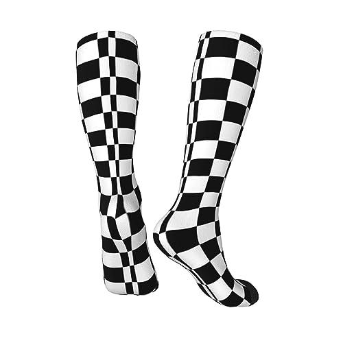 Texas Flag Compression Socks For Women Men Long Knee High Socks For Running Cycling Athletic Nurse 11.5in2