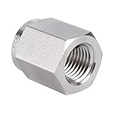 FITOK 316 Stainless Steel Pipe Fitting, Cap, 1/4'' Female NPT 6600 psi, SS-PC-NS4