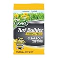 Scotts Turf Builder Weed and Feed5 - Weed Killer Plus Lawn Fertilizer, Lawn Weed Killer, Controls Dandelion and Clover, Grass Fertilizer for Up to 4,000 sq. ft., 11.32 lb.