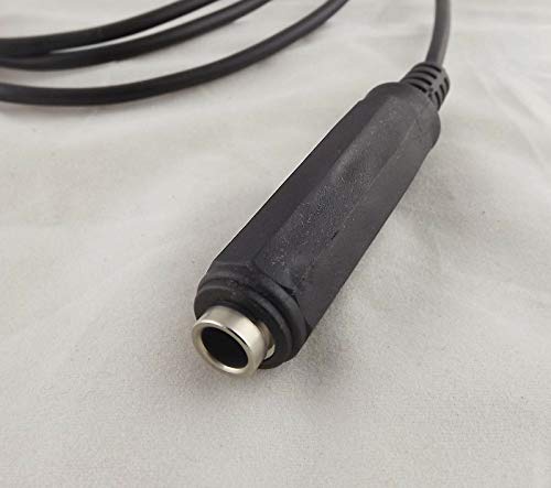 Cable conector audio 3.5mm macho a Jack 6.35mm hembra 5FT miniatura 3