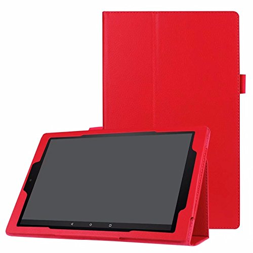 Carcasa para Amazon Fire HD10 10.1 pulgadas 2017/2019 dispositivo protección Tablet rojo rojo