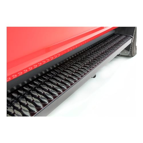 LUVERNE estribos laterales aluminio negro 88 pulgadas miniatura 6