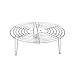 Steamer Rack in acciaio inox, cestello multifunzione in acciaio inox, pentola a pressione per la casa, cucina, piroscafo, sottopentola in acciaio inox (dimensioni: 16 x 4 cm)