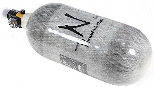 Wrek NinjaAIRGUN ONLY 90 ci 4500 psi HPA Tank 2900 psi Output