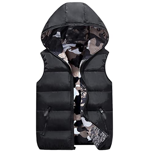 Chaleco de mujer talla grande 4XL cálido abrigo cómodo contra el frío invernal