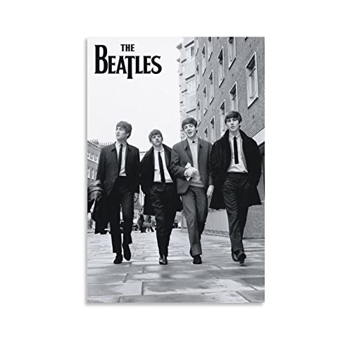 Poster The Beatles – Peinture décorative sur toile – Affiches murales et art – Impression moderne pour chambre à coucher… - Les Beatles, Paul McCartney, John Lennon, RIngo Starr, George Harrison Poster The Beatles - Peinture décorative sur toile - Affiches murales et art - Impression moderne pour chambre à coucher…