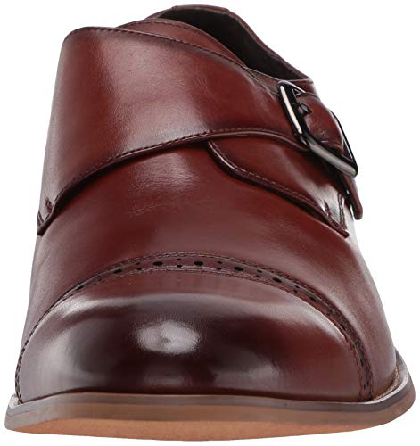 STACY ADAMS Men's Desmond Cap-Toe Monk-Strap Slip-on Loafer2